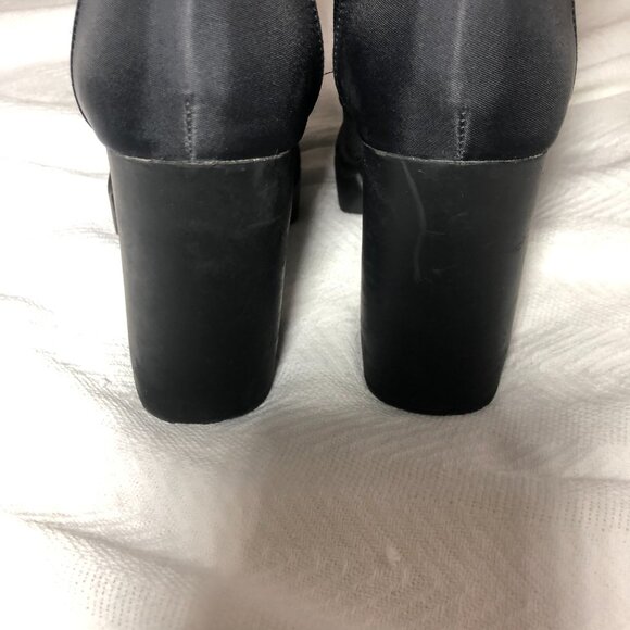 Steven Madden Herrick Nylon Heeled Combat Boots Size 7 - Picture 3 of 6